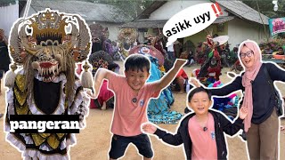 FULL VLOG SI RAKA NONTON RAMPAK BARONGAN [upl. by Mlehliw308]