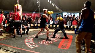 Levi Page amp Scott Crawford tagteam  Outback Fight Club  Mt Isa 2016 [upl. by Hillhouse615]