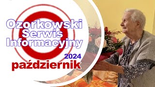 TV Ozorków  październik 2024  Ozorkowski Serwis Informacyjny [upl. by Eimia]