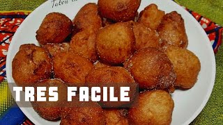 RECETTE FACILE ET RAPIDE DE BEIGNETS AFRICAINS Natiro [upl. by Accever]