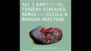 Sizzla amp Morgan HeritageRoots Radics  All I Want Diseases Remix [upl. by Hadik]