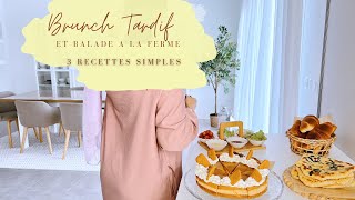 BRUNCH TARDIF 🥐 3 IDEES DE RECETTES SIMPLES 🍗🍰 [upl. by Ardeha]