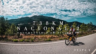 Estrada Nacional 2 Bikepacking  Etapa 2  Lamego  Penacova [upl. by Yxel]