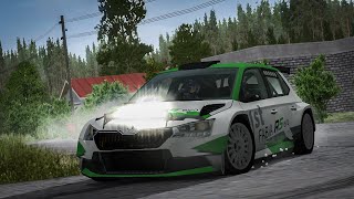 Skoda Fabia R5 Evo  Pimax Crystal Light  Richard Burns Rally  Chirdonhead [upl. by Annayi]