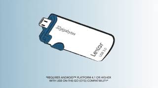 Lexar JumpDrive M20 Mobile USB 3 0 Flash Drive [upl. by Eixirt]