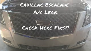 Cadillac Escalade AC Blowing Warm Check This First [upl. by Eniluqcaj]