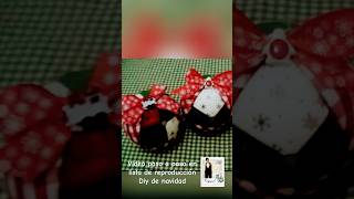 Esfera de navidad falso patchwork navidad manualidades diy [upl. by Ainot]