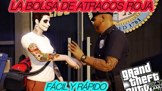 NEW COMO CONSEGUIR LA BOLSA DE ATRACOS ROJA FÁCIL Y RÁPIDO GTA 5 ONLINE GAMER YOAN [upl. by Kriss404]