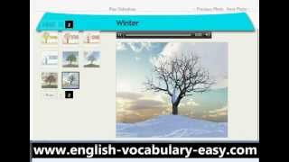 English Vocabulary Days Months And Seasons httpwwwfacileanglaiscom [upl. by Heigl]