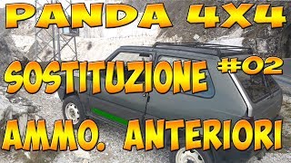 Panda 4x4  Smontaggio ammortizzatori  Tutorial  02 [upl. by Annid]