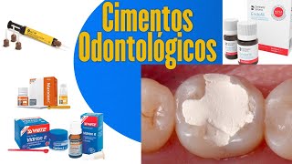 Aula sobre Cimentos Odontológicos [upl. by Esiom]