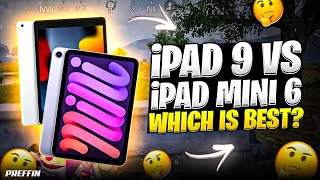 🔥iPad Mini 6 Vs iPad 9th Generation  Which is Best for BGMI PUBG  Full Comparison [upl. by Ninazan]