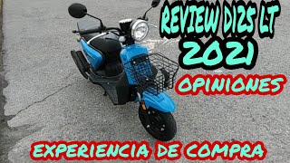 Review motoneta Italika D125 LT 2021 ¿Buena o Mala opción  Soy JC [upl. by Filomena]