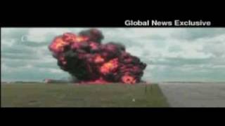 CF18 Plane Crashes at Lethbridge Airport [upl. by Yonit893]