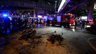 Thaïlande au moins 16 morts dans une explosion à Bangkok [upl. by Lanfri277]