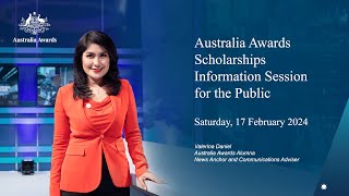 Sesi Informasi Beasiswa Australia Awards untuk Publik [upl. by Idieh]