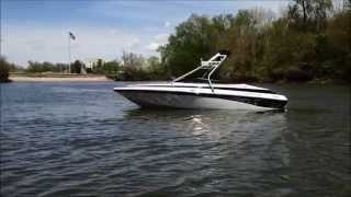 2005 Crownline 202 LPX Black White On Water [upl. by Nadual]