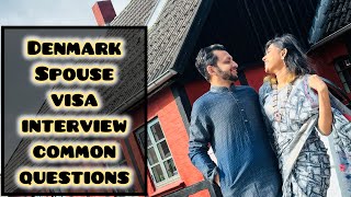 Denmark Spouse visa interview common questions  Study in Denmark  🇩🇰🇧🇩 [upl. by Hareemas]