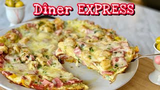 DÉLICIEUX DÎNER EXPRESS PRÊT EN 10 MINUTES 🥘🍳 Recette très facile Deli Cuisine [upl. by Limaj996]