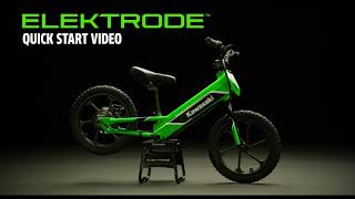 The AllNew 2023 Elektrode Electric Balance Bike  Quick Start Video [upl. by Parsons]