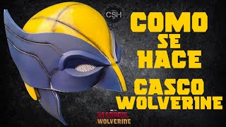 Como Se Hace Casco Wolverine  Deadpool amp Wolverine  Marvel  Goma Eva  DIY [upl. by Lorrad896]