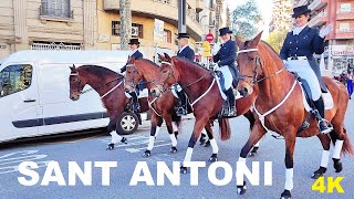 Barcelona Tres Tombs Sant Antoni 2112023 Spain [upl. by Alba]