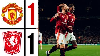 Man United vs Twente Fc  Highlights  europa league 202425 [upl. by Dennis908]