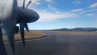 christopherpearson1752 Aircraft landing Coffs Harbour flight dash8 coffsharbour [upl. by Engleman]