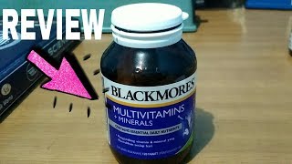 Review Blackmores Multivitamins amp Minerals [upl. by Ilsa38]