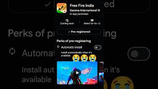 Free fire India 🇮🇳 coming 😀soon gamingffshorts freefireconta [upl. by Bianka]