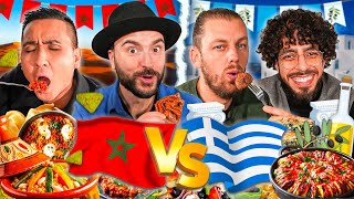 Maroc VS Grèce  Quelle est la meilleure cuisine [upl. by Sukramal432]