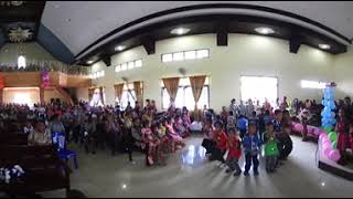 O Christmas Tree in Indonesia 360 Compassion International [upl. by Belvia]