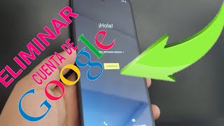 Como Eliminar la cuenta de Google motorola g60 [upl. by Nailimixam363]