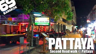 Pattaya Second Road  Mike Mall to Beach Road [upl. by Yemorej]