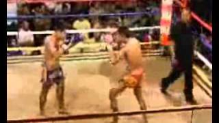 amazing Thai boxing fight [upl. by Prudy]