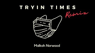 Malkah Norwood — Tryin Times Remix  Official Music Video [upl. by Airamesor211]