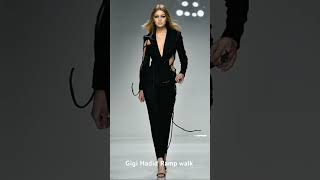 Gigi Hadid runway walkimternationalmodel runway fashion treanding [upl. by Nagle]