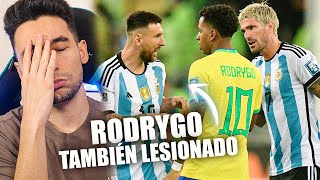 🚨¡RODRYGO LESIONADO Lo que FALTABA YA [upl. by Rue]