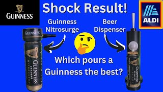 Aldi  Beer Dispenser  Guinness Nitrosurge  Face Off [upl. by Ardeid]