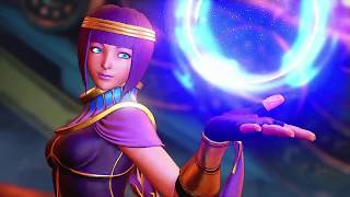 SFV Menat Reveal Trailer [upl. by Nikaniki]