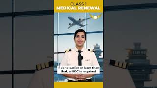 Class 1 Medical Renewal Procedure Golden Epaulettes Aviation shorts [upl. by Ilagam]