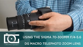 UNBOXING REVIEW  SIGMA 70300mm f456 DG Macro Telephoto Zoom Lens for CANON EF Mount [upl. by Vergil265]