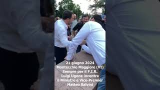 LUIGI UGONE INCONTRA ANCORA MATTEO SALVINI PER I RESIDUI FIR [upl. by Talich]