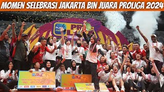 SELEBRASI JAKARTA BIN JUARA PROLIGA 2024 [upl. by Iover577]