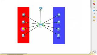 Simulasi Jaringan VLAN Cisco Packet Tracer Encapsulation DOT1Q [upl. by Kaenel681]