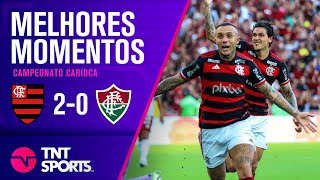 CEBOLINHA CRAVA EM JOGADAÇA FÁBIO FALHA E PEDRO MARCA DE NOVO FLAMENGO 2 X 0 FLUMINENSE [upl. by Anohr211]