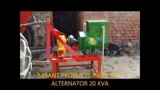 Tractor  PTO Generator call 9897576972 [upl. by Nerehs879]