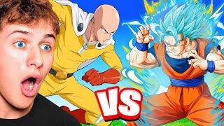 GOKU Vs ONE PUNCH MAN movie [upl. by Hans]