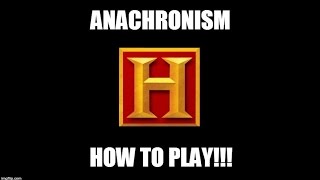 Anachronism Learn to Play part 1 The basics [upl. by Eadith]