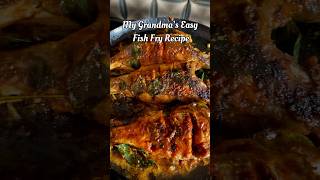 Grandma’s cook book  Mangalorean Fish Fry [upl. by Jeremias960]